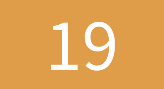 19 events and retreats