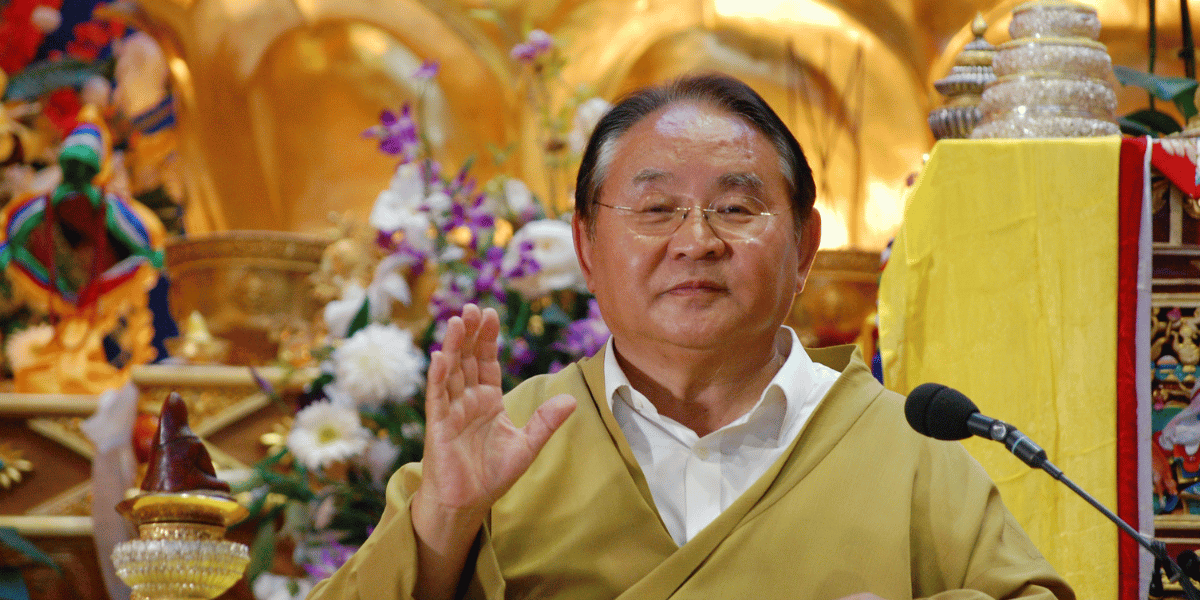 Sogyal Rinpoche teaching, Lerab Ling
