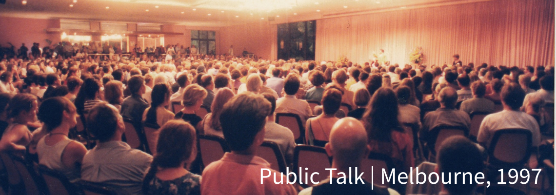 Melbourne Public Talk 1997