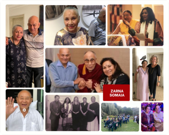 Collage of photos of Zarna